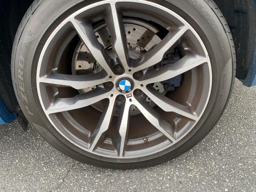 Long Beach Blue Metallic 2017 BMW X6 M Base