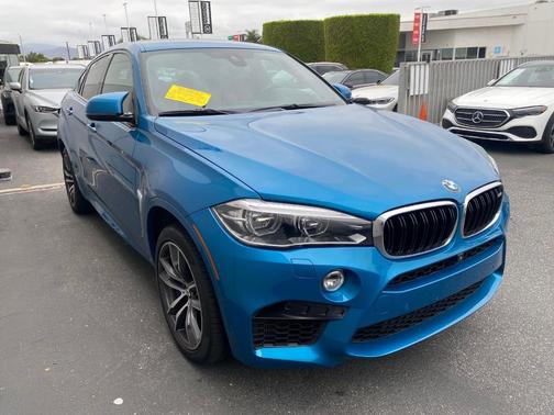 Long Beach Blue Metallic 2017 BMW X6 M Base