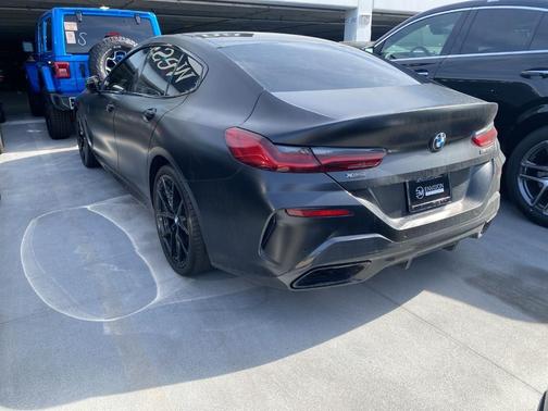 Black Sapphire Metallic 2022 BMW M850 Gran Coupe i xDrive
