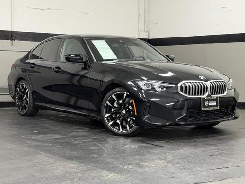 Black Sapphire Metallic 2025 BMW 330 i xDrive