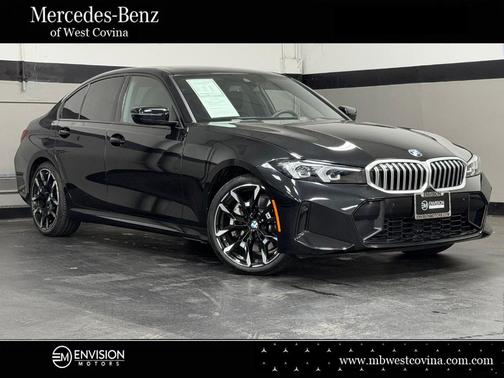 Black Sapphire Metallic 2025 BMW 330 i xDrive