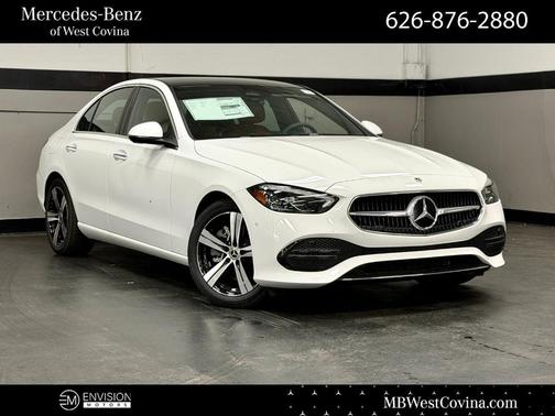 Polar White 2026 Mercedes-Benz C-Class C 300 4MATIC