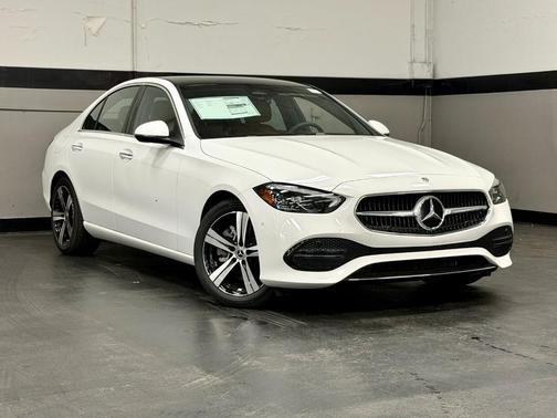 Polar White 2026 Mercedes-Benz C-Class C 300 4MATIC