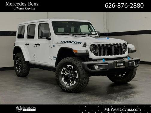 Bright White Clearcoat 2024 Jeep Wrangler 4xe Rubicon
