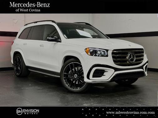 Polar White 2025 Mercedes-Benz GLS 450 4MATIC