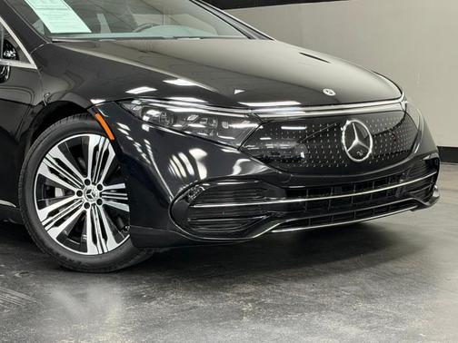 Obsidian Black 2024 Mercedes-Benz EQS 450 Base 4MATIC