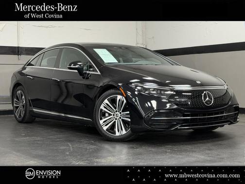 Obsidian Black 2024 Mercedes-Benz EQS 450 Base 4MATIC