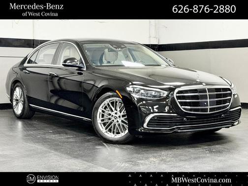 Onyx Black 2021 Mercedes-Benz S-Class S 580 4MATIC