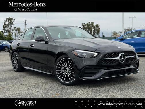 Black 2026 Mercedes-Benz C-Class C 300 4MATIC