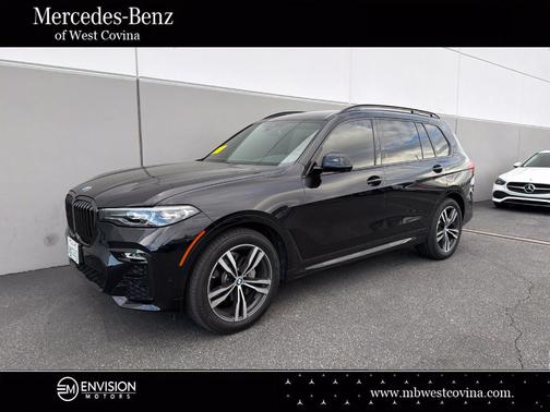 Black Sapphire Metallic 2020 BMW X7 xDrive40i