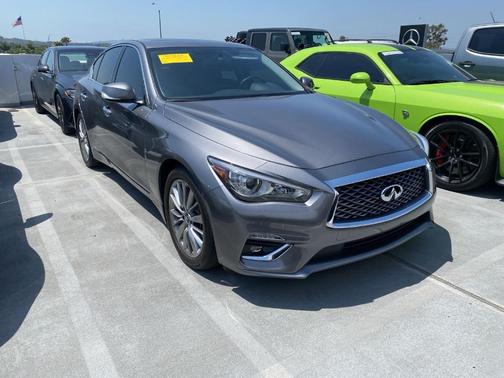 Graphite Shadow 2023 INFINITI Q50 LUXE