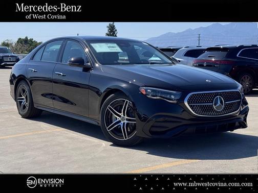 Obsidian Black 2026 Mercedes-Benz E-Class E 450 4MATIC