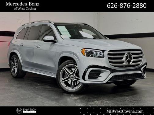 Cirrus Silver Metallic 2025 Mercedes-Benz GLS 450 4MATIC