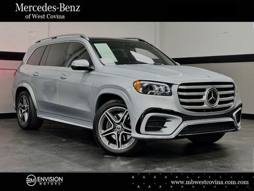 Cirrus Silver Metallic 2025 Mercedes-Benz GLS 450 4MATIC
