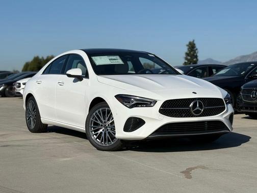 Polar White 2026 Mercedes-Benz CLA 250 Base