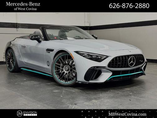Cirrus Silver Metallic 2024 Mercedes-Benz AMG SL 63 Base