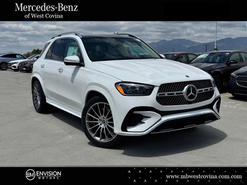 Polar White 2026 Mercedes-Benz GLE 450 4MATIC
