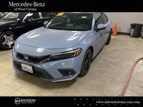 Sonic Gray Pearl 2023 Honda Civic Sport Touring