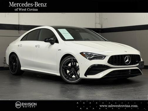 Polar White 2025 Mercedes-Benz AMG CLA 35 Base