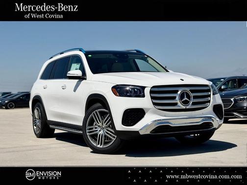 Polar White 2026 Mercedes-Benz GLS 450 4MATIC