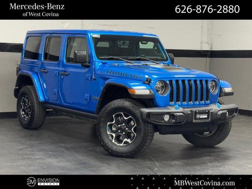 Hydro Blue Pearl 2022 Jeep Wrangler Unlimited 4xe Rubicon