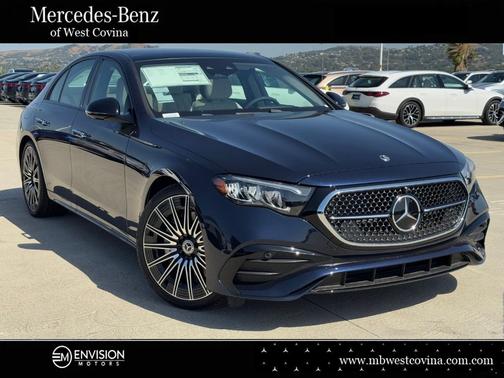 Blue 2026 Mercedes-Benz E-Class E 450 4MATIC
