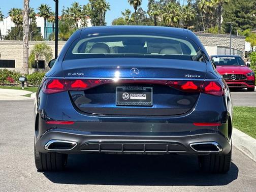 Blue 2026 Mercedes-Benz E-Class E 450 4MATIC