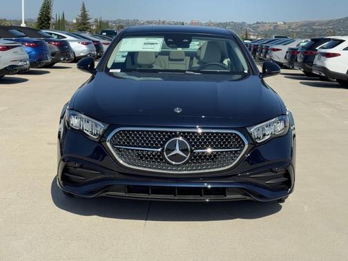 Blue 2026 Mercedes-Benz E-Class E 450 4MATIC