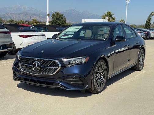 Blue 2026 Mercedes-Benz E-Class E 450 4MATIC