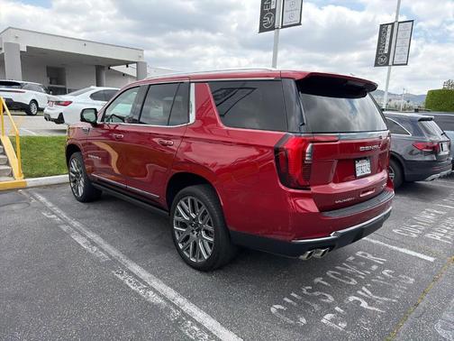 Volcanic Red 2025 GMC Yukon Denali Ultimate