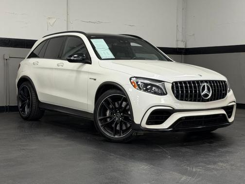 designo Diamond White Metallic 2019 Mercedes-Benz AMG GLC 63 Base 4MATIC