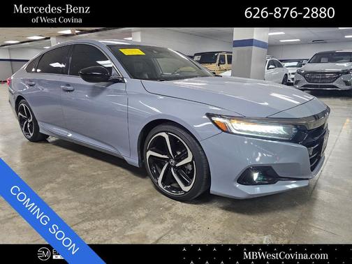 Sonic Gray Pearl 2021 Honda Accord Sport 2.0T