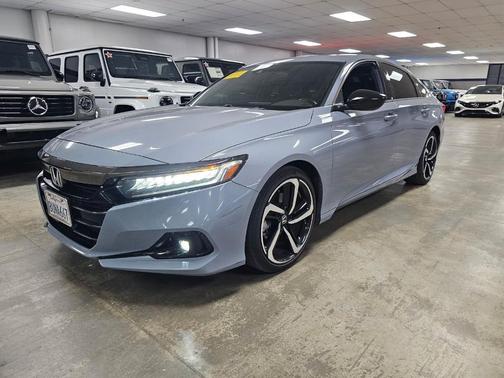 Sonic Gray Pearl 2021 Honda Accord Sport 2.0T