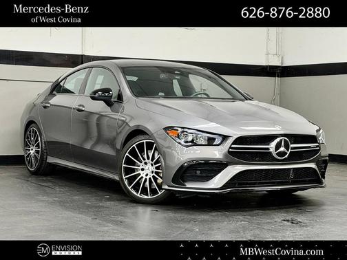 Mountain Gray Metallic 2022 Mercedes-Benz AMG CLA 35 Base 4MATIC