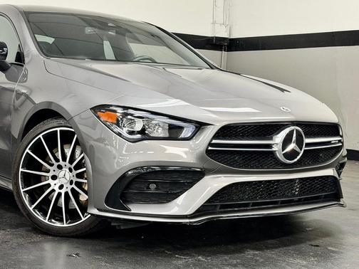 Mountain Gray Metallic 2022 Mercedes-Benz AMG CLA 35 Base 4MATIC