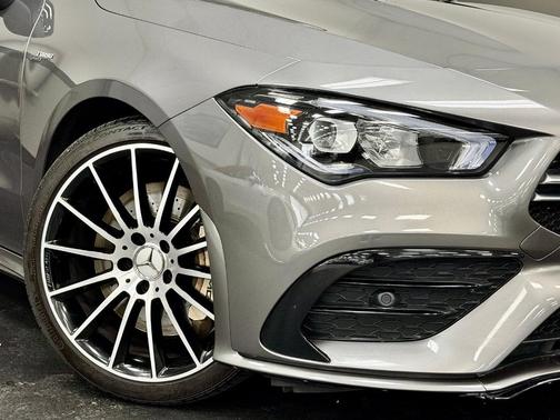 Mountain Gray Metallic 2022 Mercedes-Benz AMG CLA 35 Base 4MATIC