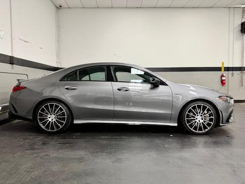 Mountain Gray Metallic 2022 Mercedes-Benz AMG CLA 35 Base 4MATIC