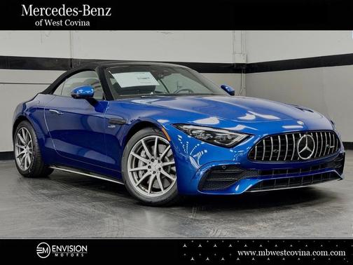 Starling Blue Metallic 2024 Mercedes-Benz AMG SL 43 Base