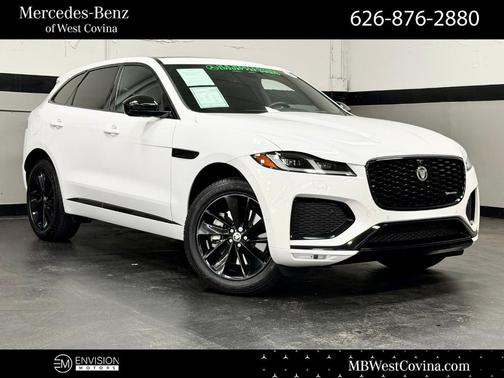 Ostuni Pearl White 2024 Jaguar F-PACE P400 R-Dynamic S