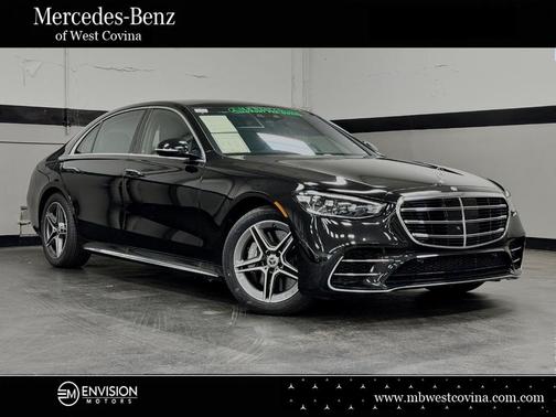 Obsidian Black Metallic 2024 Mercedes-Benz S-Class S 580 4MATIC