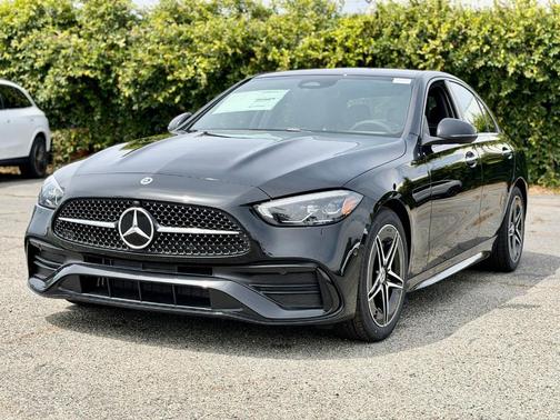 Black 2026 Mercedes-Benz C-Class C 300 4MATIC