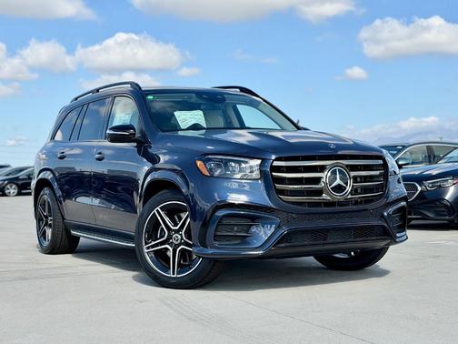 Blue 2026 Mercedes-Benz GLS 450 4MATIC