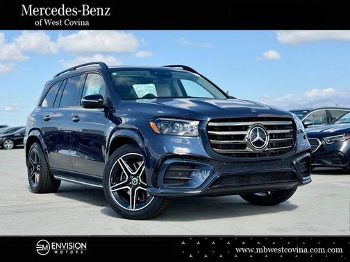 Blue 2026 Mercedes-Benz GLS 450 4MATIC