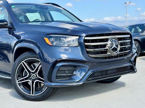 Blue 2026 Mercedes-Benz GLS 450 4MATIC
