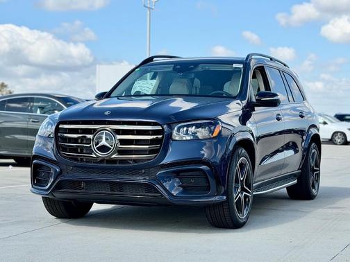 Blue 2026 Mercedes-Benz GLS 450 4MATIC