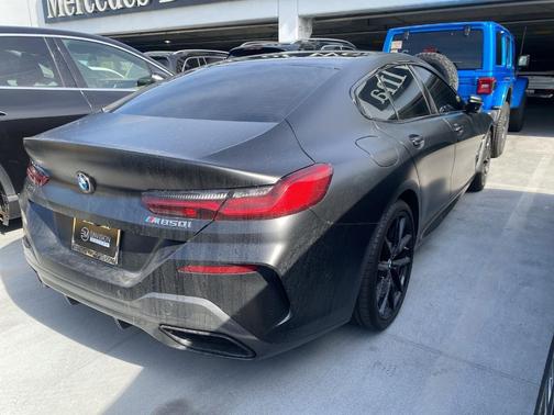 Black Sapphire Metallic 2022 BMW M850 Gran Coupe i xDrive