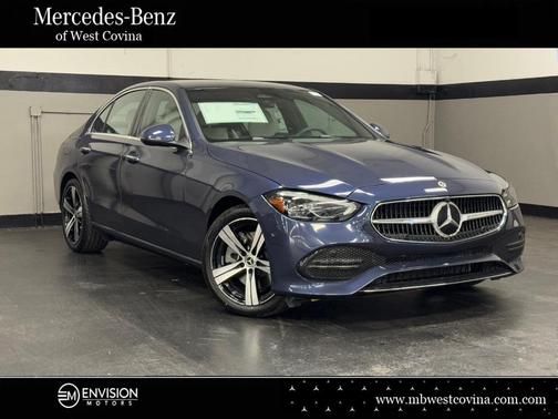 Blue 2026 Mercedes-Benz C-Class C 300 4MATIC