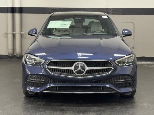 Blue 2026 Mercedes-Benz C-Class C 300 4MATIC