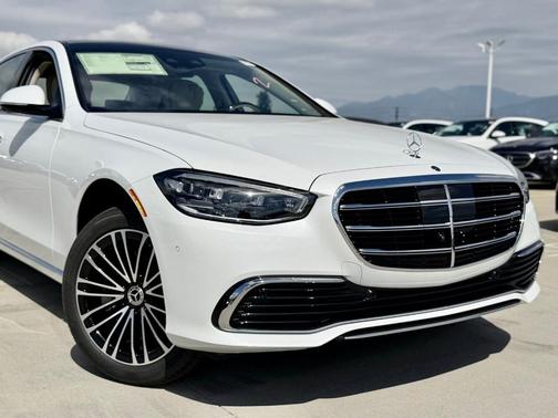 White 2026 Mercedes-Benz S-Class Base