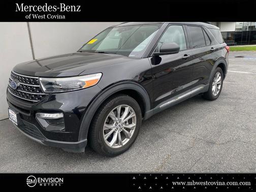 Black Metallic 2020 Ford Explorer XLT